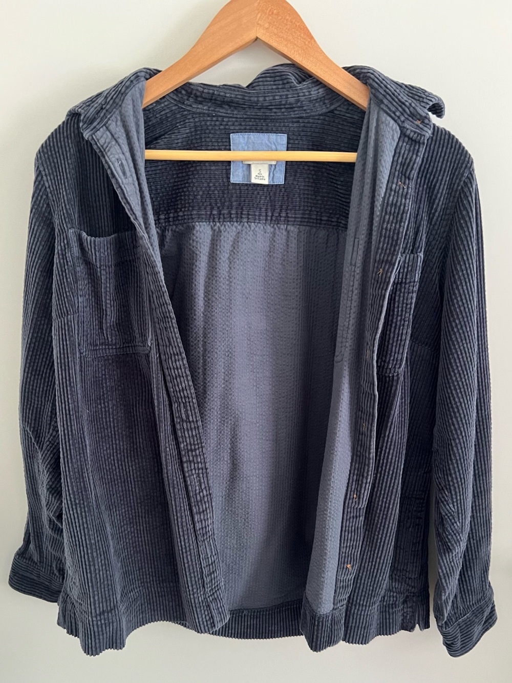 L.L. Bean - Dark Navy Corduroy Shirt Jacket